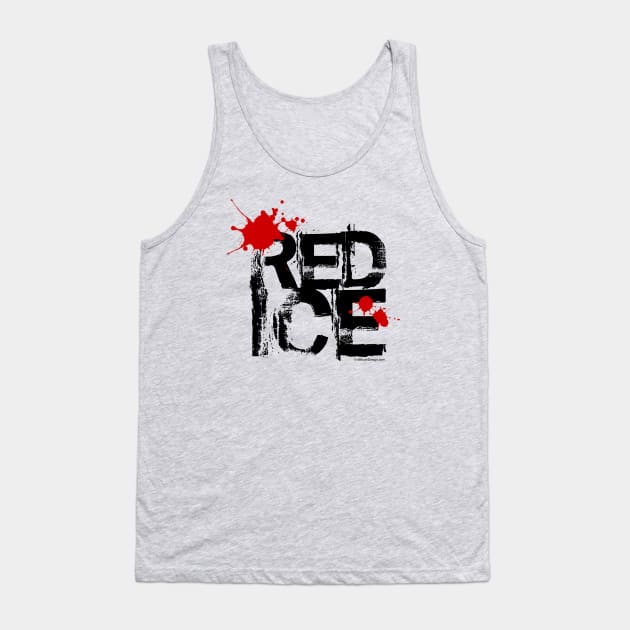 Red Ice (Hockey) Tank Top by eBrushDesign